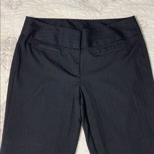 Pinstriped, Black Dress Pant